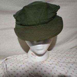 medium Military cap sateen OG-107 olive drab